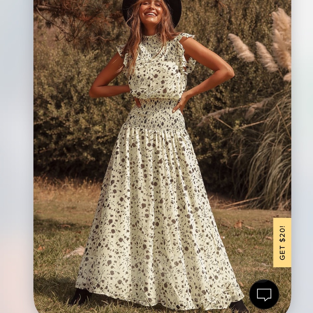Lulus Sweet Shimmer Maxi Dress